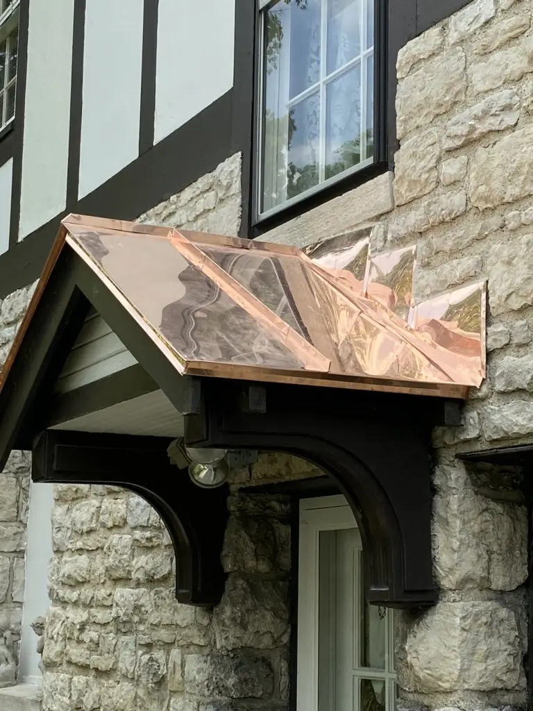 after metal roof